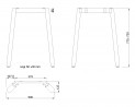 MILADESIGN Desk base Mobilar M6306E–SL white