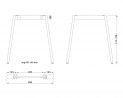 MILADESIGN Desk base Mobilar M6307E–S white