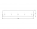 MILADESIGN Table cover sheet G8 ST397 white