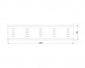 MILADESIGN Table cover sheet G8 ST376 white