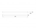 MILADESIGN Channel G6 ST611K/13 white
