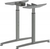 MILADESIGN Desk base with regulation central Linear LN3302R black