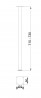MILADESIGN table leg G5 ST402 black