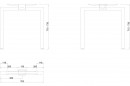 MILADESIGN Desk base Quantum Q7307 black