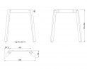 MILADESIGN Desk base Mobilar M6307–SL anthracite