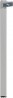 MILADESIGN Table leg G5 ST542 silver