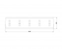 MILADESIGN Table cover sheet G8 ST396 silver