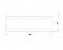 MILADESIGN Table cover sheet G8 ST384 silver