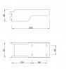 MILADESIGN Support G7 ST953 silver