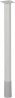 MILADESIGN Table leg G5 ST501 silver