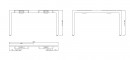 MILADESIGN Desk base Quark Q7214 silver