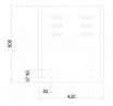 MILADESIGN Monitor screen Quantum Q362 silver