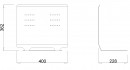 MILADESIGN Monitor screen Quantum Q368 silver