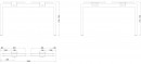 MILADESIGN Desk base Quantum Q7312 silver