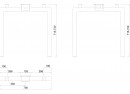 MILADESIGN Desk base Quantum Q7107 silver