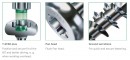 SPAX screw 5x60 semi-round head TXS,W,4C,