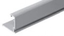 SEVROLL 01598 Slim Line II frame rail 18mm 2.7m silver