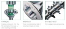 SPAX screw 4x40 raised countersunk head TXS,4C MH