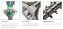 SPAX screw 3,5x30 countersunk head TXS,W,4C MH, nerez A2