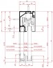 TERNO Solo Vetro cover profile for overhead line 2730/AS 4m