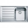 FRANKE Sink NEX 611/7L 860 x 510mm stainless steel