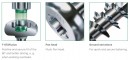 SPAX screw 4.5x30 semi-round head TXS,W,4C,