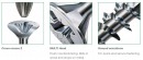 SPAX screw 4x80/50 countersunk head PZ,W,4C MH, partial thread