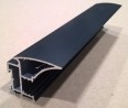 SEVROLL 04375 Fox II handle profile, 2.7m,  brushed black