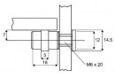 Siso-22.02.115 simple glass support