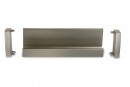TULIP Pista end cap imitation stainless steel right