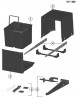 BLANCO 517468 Basket Select Botton Pro 45/2 Automatic extension by opening