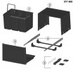 BLANCO 517469 Basket Select Botton Pro 60/3 Manual pull-out