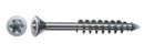 SPAX screw M 4x40/28 countersunk head. TXS, W, C, partial thread