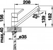 BLANCO 516103 Tap Antas chrome