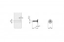IF K-Push / K-Lock magnetic counter for drilling