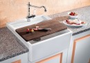 BLANCO 514501 Sink PANOR 60 bright white without eccentric PuraPlus ceramics