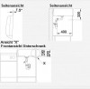 BLANCO 514486 Sink PANOR 60 bright white without eccentric PuraPlus ceramics