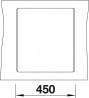BLANCO 517169 Sink Dalago 45-F white with eccentric Silgranit PuraDur