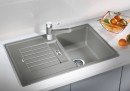 BLANCO 514726 Sink Zia 45 S white without eccentric Silgranit PuraDur