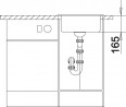 BLANCO 511629 Sink Rondo anthracite without eccentric Silgranit PuraDur