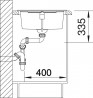 BLANCO 518880 Sink Metra XL 6 S gray rock without eccentric Silgranit PuraDur
