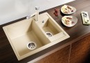 BLANCO 516180 Metra 6 coffee sink without eccentric Silgranit PuraDur
