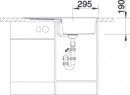 BLANCO 513212 Sink Metra 5 S anthracite without eccentric Silgranit PuraDur