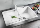 BLANCO 518868 Sink Metra 45 S gray rock with eccentric Silgranit PuraDur