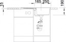 BLANCO 518869 Sink Metra 45 S gray rock without eccentric Silgranit PuraDur