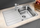 BLANCO 519059 Sink LANTOS 45 S-IF Compact brushed stainless steel with eccentric