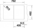 BLANCO 511124 Sink Classic 40 S stainless steel silky shine
