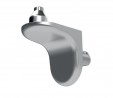 Shelf support ME04 white zinc