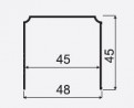 SEVROLL 03075 Top upper line simple 6m silver