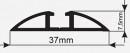 SEVROLL 02580 Hide N bottom line 2.35m silver